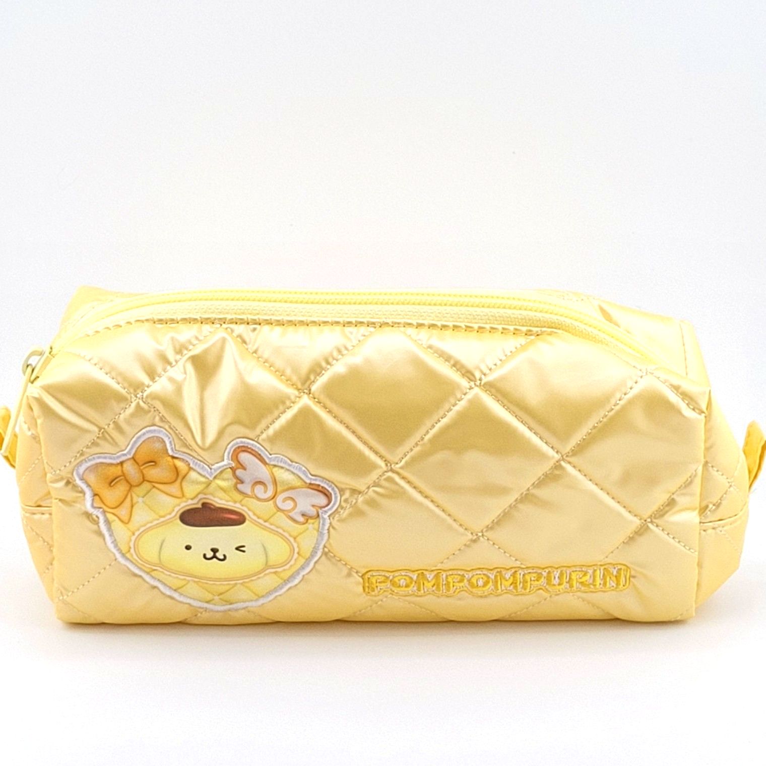 Pompompurin - Sanrio Characters Atari Kuji 2024 Yellow Quilted Pouch